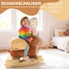 Kinder Schaukelpferd Baby Schaukeltier Rentier mit Produktbild-Vorschau 4