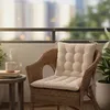 Relaxdays Stoelkussens, set van 4, 40x40 cm, gestikte Productafbeelding-voorbeeld 3