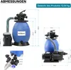 Pieskový filtračný systém Wiltec 370 W s 26l filtračnou Náhľad obrázku produktu 8