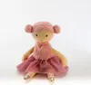 Innogio Stoff Toy Ballerina Puppe 33 cm Produktbild-Vorschau 2