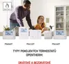 Pokojový programovatelný bezdrátový OpenTherm termostat P5616OT Náhled obrázku produktu