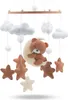 BABYKAJO Baby Mobile aus Holz – 4 Designs (Bär, Pinguin, Produktbild-Vorschau 1