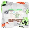 Minecraft Boom Pluszowy koc z polaru, poncho 7-14 lat Podgląd zdjęcia produktu 2