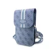 Guess Polyurethan4G Printed Stripes Phone Bag blau Produktbild-Vorschau 1