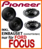 Lautsprecher Pioneer für vorne und hinten - Einbauset Produktbild-Vorschau 1