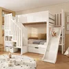 Flieks Etagenbett 90x200cm mit Rutsche und Schublade, Produktbild-Vorschau 1