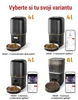 Dávkovač krmiva Pet Care, 4 l, černý Náhľad obrázku produktu