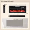 COSTWAY 42'' kominek elektryczny 750W/1500W, wbudowany Podgląd zdjęcia produktu 3