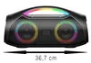 LED Bluetooth BoomBox30, 30W Stereo, USB, AUX, microSD, RGB Produktbild-Vorschau 5