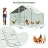 Freilaufgehege Hühnerstall 3x2x2m – großer Hühnerstall aus Produktbild-Vorschau 2