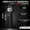 Sac de frappe DBX BUSHIDO SBRX 130/30 cm, 60 kg, argenté Voir les images du produit 13