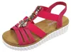 Rieker Sandalen Plat  Sandalen Plat - Fuchsia - Maat 39 Voir les images du produit 42