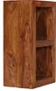 WOHNLING Sheesham Standregal Massiv mit 2 Böden Massivholz Produktbild-Vorschau 6