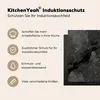 KitchenYeah© Herdabdeckplatte Marmor - Glitter - Gold - Produktbild-Vorschau 6