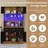 A multi-functional storage cabinet for a kitchen or dining area, showcasing its storage capabilities and design. Náhľad obrázku produktu
