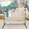 KESSER® Zustellbett Hubi 3in1 Baby Beistellbett Reisebett Produktbild-Vorschau 3