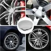 4er Set Silber Radkappen 60mm Außendurchmesser 56mm Produktbild-Vorschau 4