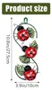 3D Lieveheersbeestje Wanddecoratie - Rood Productafbeelding-voorbeeld 3