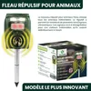 Fleau Répulsif animal à ultrasons sur énergie solaire - Voir les images du produit 8