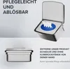 ovimar Feuchttücher Box mit Deckel Egense | in edlem silber Produktbild-Vorschau 4