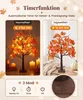Herbstdeko Ahornblatt Lichterbaum mit 24 LEDs – 60cm LED Produktbild-Vorschau 6
