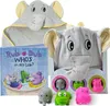 Tickle & Main Baby Badeset, 5-teiliges Elefantenhandtuch Produktbild-Vorschau 1