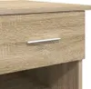 Biurko Z Przechowalnią Dąb Sonoma 90X49.5X75 Cm Drewno Podgląd zdjęcia produktu 8