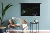 MuchoWow® Wandteppich Wandbehang Ein tropisches Blatt mit Produktbild-Vorschau 5