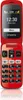 A red Emporia ONE flip phone is shown against a white background, displaying the time and date on its screen. Podgląd zdjęcia produktu