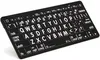 LogicKeyboard XL-Print, wit op zwart, voor Mac/Bluetooth Productafbeelding-voorbeeld 2