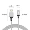 USB-A auf iPhone Nylon Kabel Typ A Ladekabel für iPhone - Produktbild-Vorschau 7