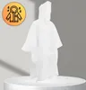Camerazar Poncho antipioggia unisex impermeabile bianco per Anteprima dell’immagine prodotto 4