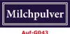 5 Stück Gewürzaufkleber Milchpulver 40x16mm Gewürzetiketten Produktbild-Vorschau 1