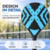 Sada 2 pálek na pádel tenis pro dospělé s meshovou taškou – Náhled obrázku produktu 11