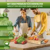 Schneidebrett mit Auffangschale - Premium Schneidbrett mit Produktbild-Vorschau 7