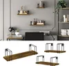 Mensola Vicco Fyrk Legno antico 3 parti, Model 49331 Anteprima dell’immagine prodotto 2