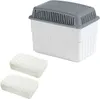 A white and gray dehumidifier with two white porous blocks. Anteprima dell’immagine prodotto