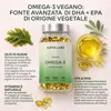 Olio di alghe vegano Omega-3 di Aavalabs | 750 mg di DHA e Anteprima dell’immagine prodotto 2