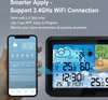 Meteostanice Wi-Fi, 5,3" bezdrátový vnitřní/venkovní Náhled obrázku produktu 5