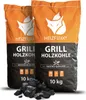 Heizfuxx Grillholzkohle » Gastro-Qualität « 10kg x 2 Sack Produktbild-Vorschau 2