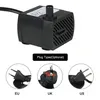 A collage showing a submersible water pump and three different types of electrical plugs (EU, UK, US). Podgląd zdjęcia produktu