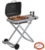 Outsunny Tragbarer Gasgrill 1-Brenner 5kW Grillwagen mit Produktbild-Vorschau 1
