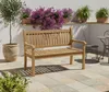Lesli Living Teak Landhausbank Hastings 130 cm Produktbild-Vorschau 11