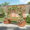 Spalier mit Blumenkasten und Sitzflächen, Produktbild-Vorschau 4
