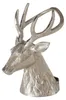 Flaschenständer Flaschenhalter Hirsch II Metall Silberfarben_Natur24 Produktbild-Vorschau