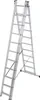 Escalera de aluminio multiuso Krause Corda, con 3 secciones Vista previa de la imagen del producto 7