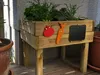 Kinder-Hochbeet Holz 50x40x45 cm inkl. Zubehör, grün Produktbild-Vorschau 4