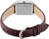 The back of a watch with a leather strap. Anteprima dell’immagine prodotto