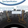 27x9.00R14 ATV-Reifen 8ply OBOR Predator 225/70R14 E-Marked Produktbild-Vorschau 6