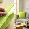 Kissenbezug 35x35 cm Grün | 100% Baumwolle | Atmungsaktive Produktbild-Vorschau 3